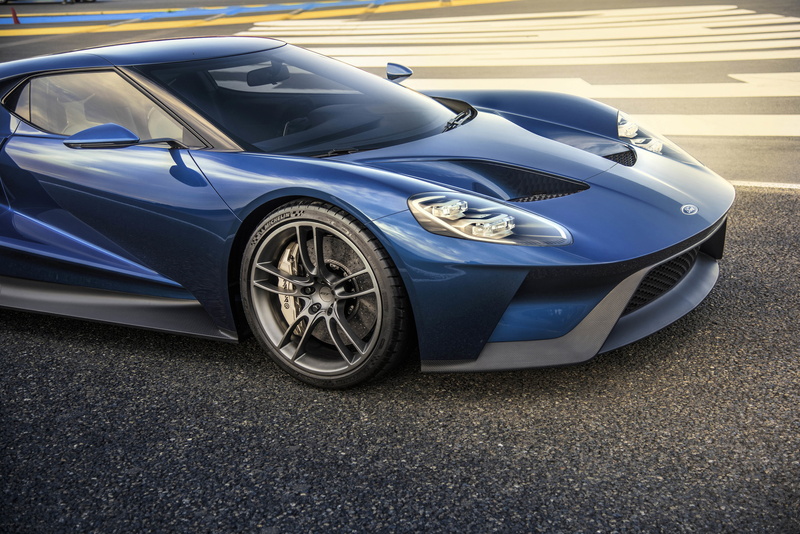 Ford, supercar, car, blue, pads, 4K, brake, michelin, tires