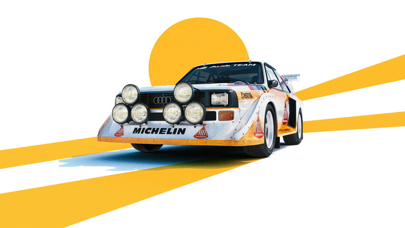 car, ASILE PARIS, audi quattro, 2K, Michelin, Audi