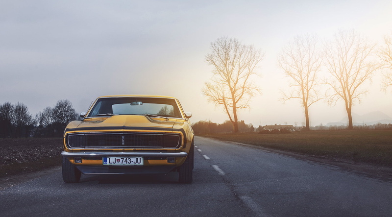 rs, nature, vintage Car, motion, summer, mode of transportation, road, travel, speed, transportation, day, convertible, plant, chevrolet, old, no People