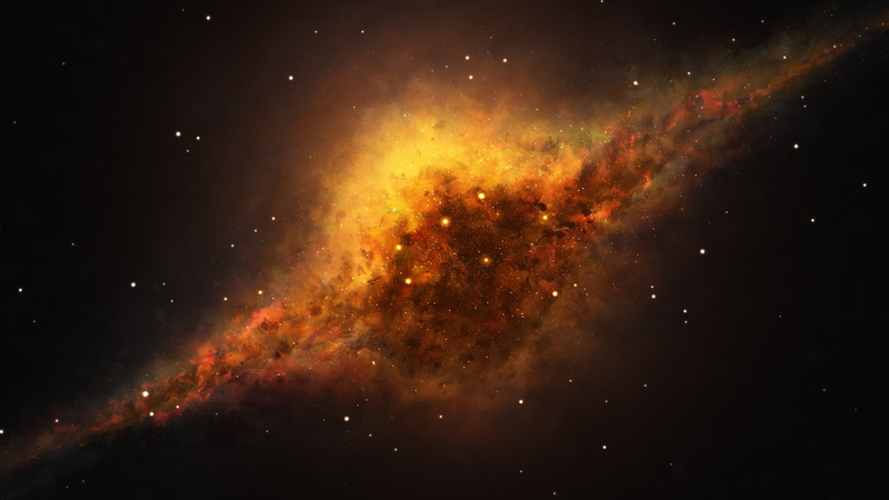 4K, space, nebula