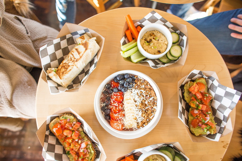 food, from above, variety, fruit, flat, variation, wellbeing, bowl, high angle view, tray, fast food, lunch, 5K, freshness, choice, lifestyles, meal, pf