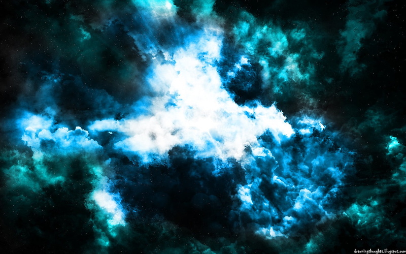 clouds, nebula, digital art, abstract, galaxy, 720P, digital, art, space, space art