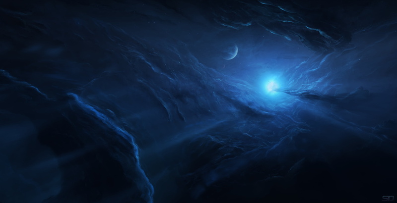 2K, space art, digital art, Starkiteckt, space