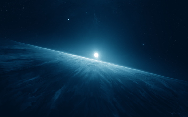 star - space, outdoors, moonlight, sky, glowing, futuristic, illuminated, space, 2K, mystery, dark, galaxy, night, luminosity, planet - space, moon, astronomy