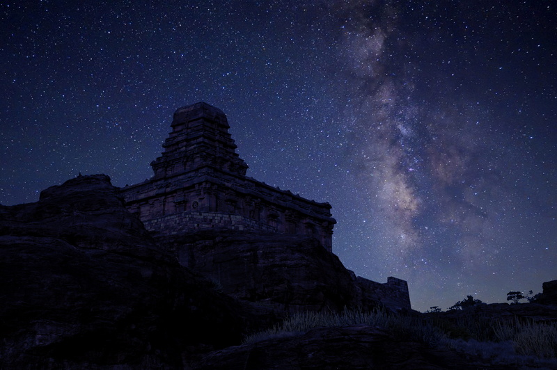outdoors, sky, concrete, no people, astrophotography, milkyway, nature, 5K, dark, beauty in nature, star - space, night, night sky, travel, space and astronomy
