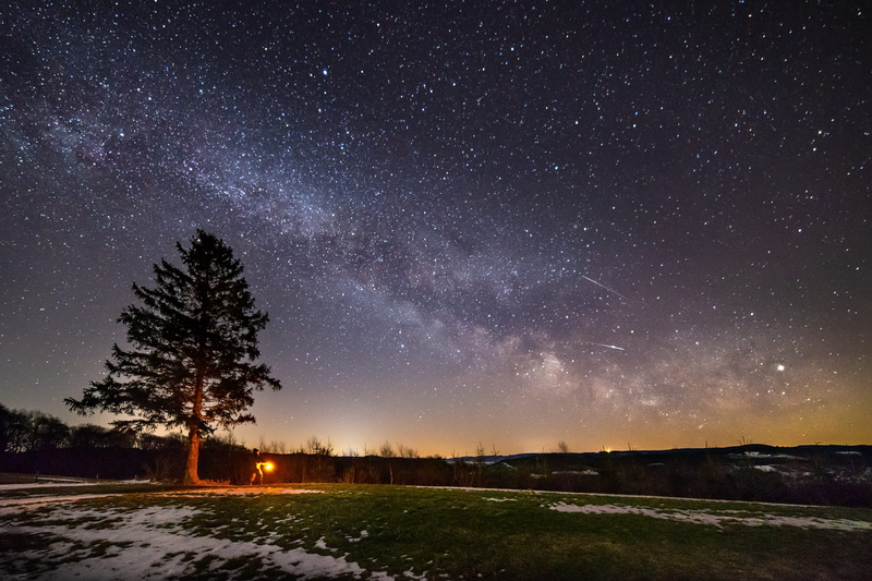 dark, tranquil scene, lantern, star - space, star, galaxy, star field, constellation, milkyway, no people, alone, universe, starry sky, silhouette, sky