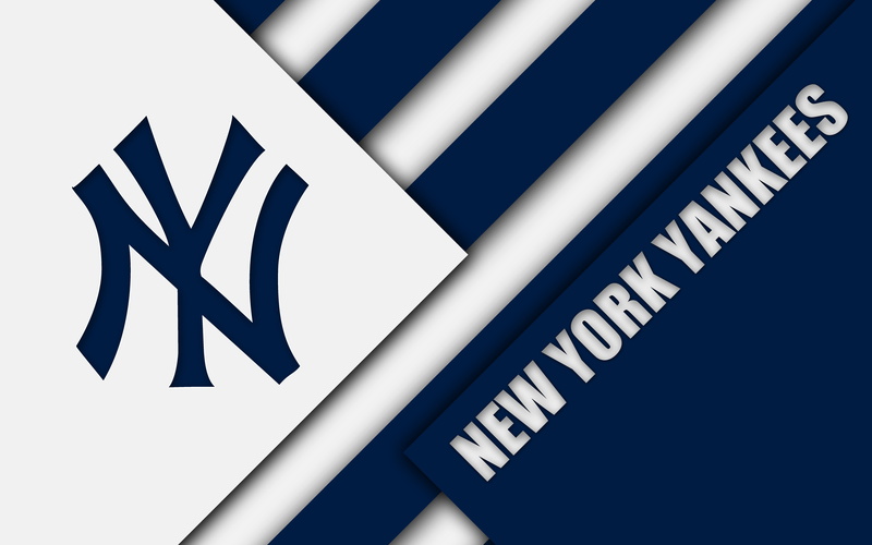 Baseball, Logo, New York Yankees, MLB, 4K