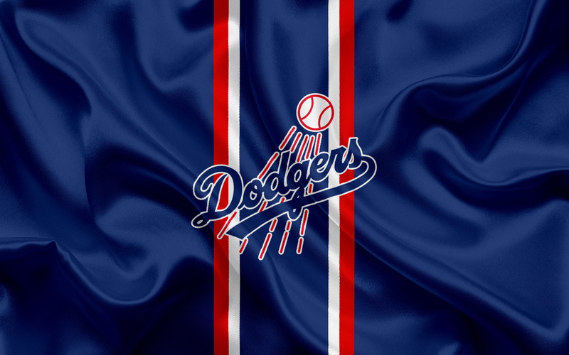 4K, Logo, MLB, Baseball, Los Angeles Dodgers