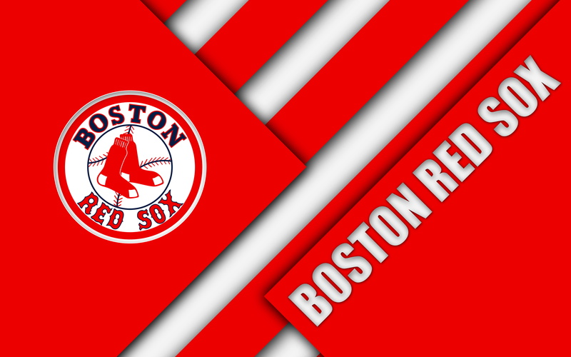 Logo, Boston Red Sox, MLB, Baseball, 4K