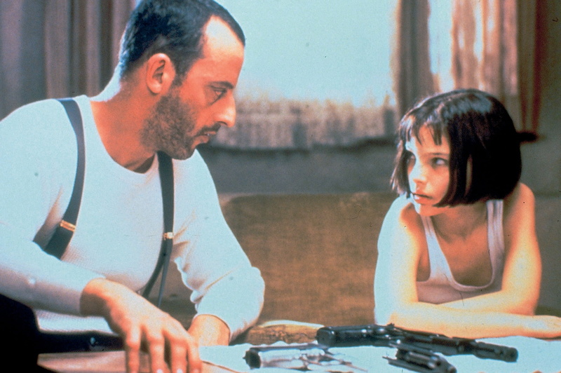 Guns, people, 1080P, actress, reno, movies, art, professional, leon, x, actors, jean, hd, natalie, portman
