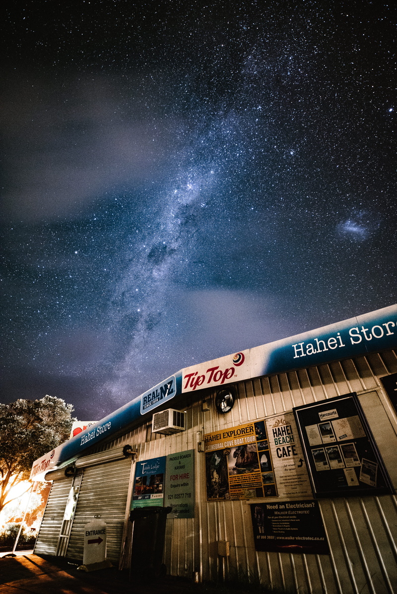 5K, star - space, store front, nighttime, closed, architecture, star, high, sky, landscape, color, built structure, no people, exposure, milky, astronomy