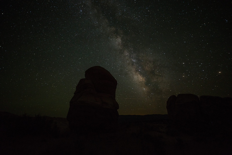 milky way, silhouette, star field, 5K, nature, rock - object, solid, space, astro, night, landscape, tranquil scene, rock, star, person, life, sky, live