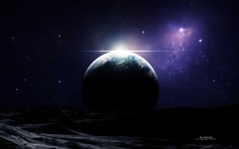 hd, starlight, space, stars, 2K, planet