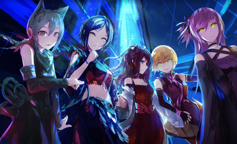 emotion, event, Jougasaki Mika, building, arts culture and entertainment, illuminated, women, fun, nightclub, Hayami Kanade, music, clubbing, happiness