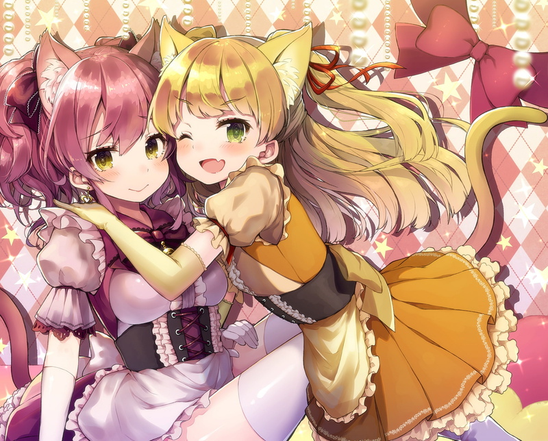 art and craft, day, sunlight, women, creativity, disguise, jougasaki rika, fashion, representation, lifestyles, animal ears, retail display, for sale, festival