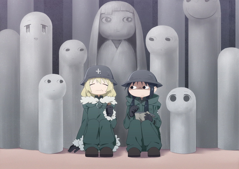 retail display, variation, large group of objects, craft, retail, art and craft, 720P, for sale, store, creativity, Shoujo Shuumatsu Ryokou, choice, no people