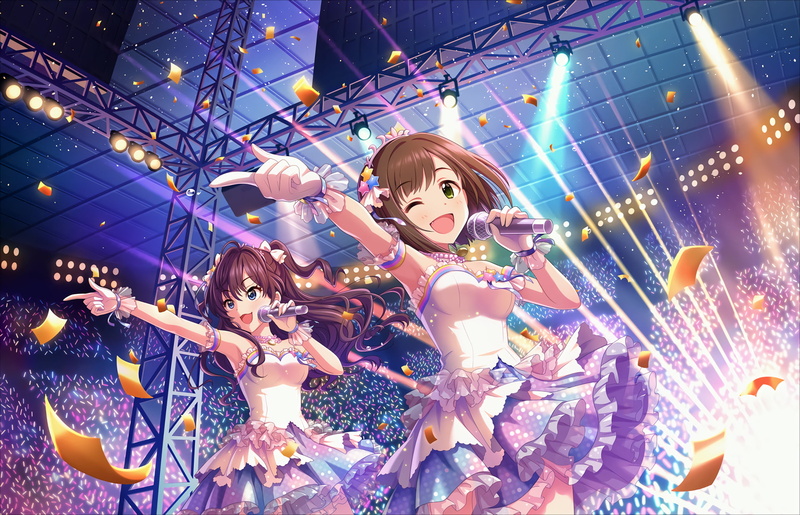 Anime, The Idolmaster: Cinderella Girls Starlight Stage, Shiki Ichinose, Miku Maekawa, 1080P