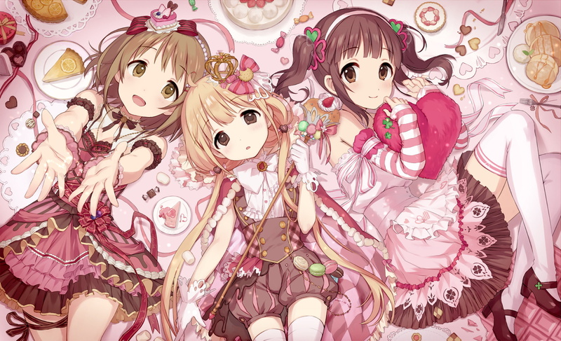 Kanako Mimura, Chieri Ogata, Anzu Futaba, The iDOLM@STER Cinderella Girls, Anime, 1080P