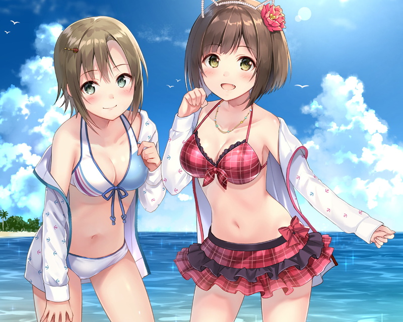 1080P, Riina Tada, Anime, Miku Maekawa, The iDOLM@STER Cinderella Girls