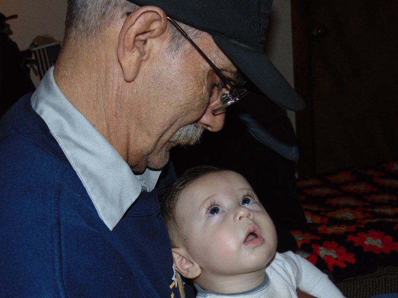 man, adult, family, 2K, males, love, two people, childhood, boy, holding, grandpa, togetherness, parents and children, spencer james peters, child, looking