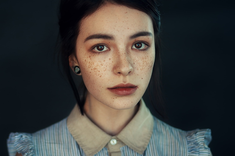 View, Fran Ackermann, Beauty, Hair, Astana, Kazakhstan, Face, 1080P, Freckles, Nice, Girl, Lips