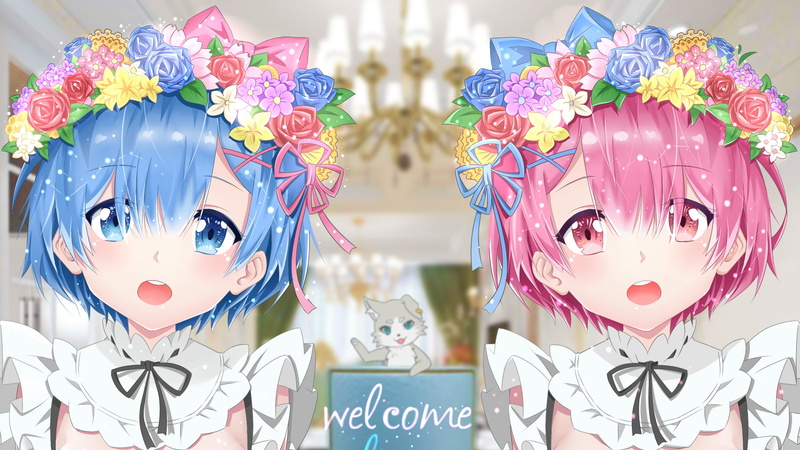 Ram (Re:ZERO), 1080P, Anime, Re:ZERO -Starting Life in Another World-, Rem (Re:ZERO), Pack (Re:ZERO)