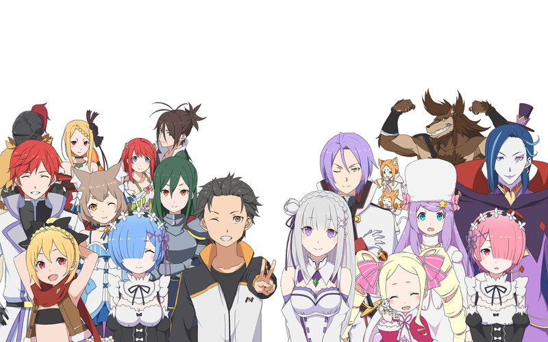 Hetaro Pearlbaton, Roswaal L. Mathers, representation, Priscilla Barielle, Wilhelm van Astrea, people, art and craft, indoors, crowd, communication, Aldebaran (Re:ZERO)