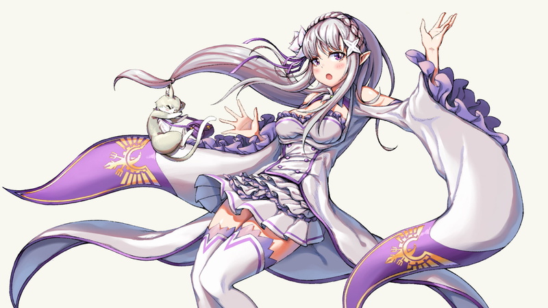 Pack (Re:ZERO), 1080P, Anime, Re:ZERO -Starting Life in Another World-, Emilia (Re:ZERO)