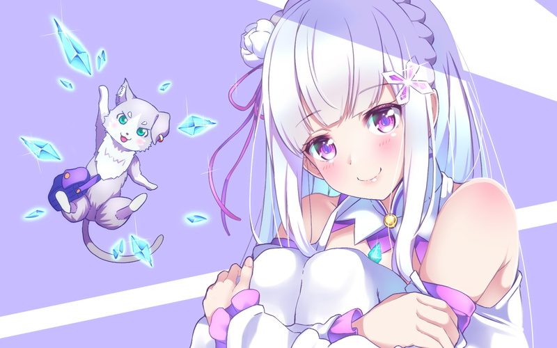 Re:ZERO -Starting Life in Another World-, 1080P, Emilia (Re:ZERO), Pack (Re:ZERO), Anime