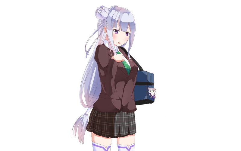 1080P, Anime, Re:Zero, Pack (Re:ZERO), Re:ZERO -Starting Life in Another World-, Emilia (Re:ZERO)