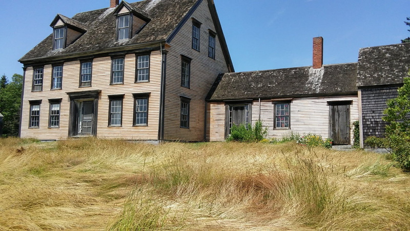 plant, maine, christinas world, home, christina, 1080P, landscape, grass, blue, the past, outdoors, rural scene, facade, non-urban scene, nature, museum