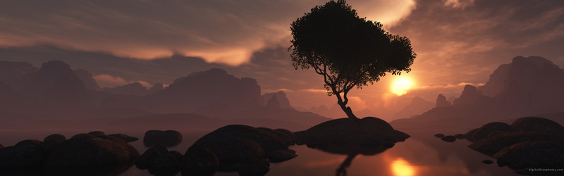 dual, nature, sunset, hd, screen, dual screen, 4K, sunsets, art