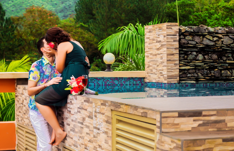 forest, bella, woman, commitment, wine glass, women, santo domingo, sky, happiness, 5K, embracing each other, happy couple, wedding dress, photoshoot
