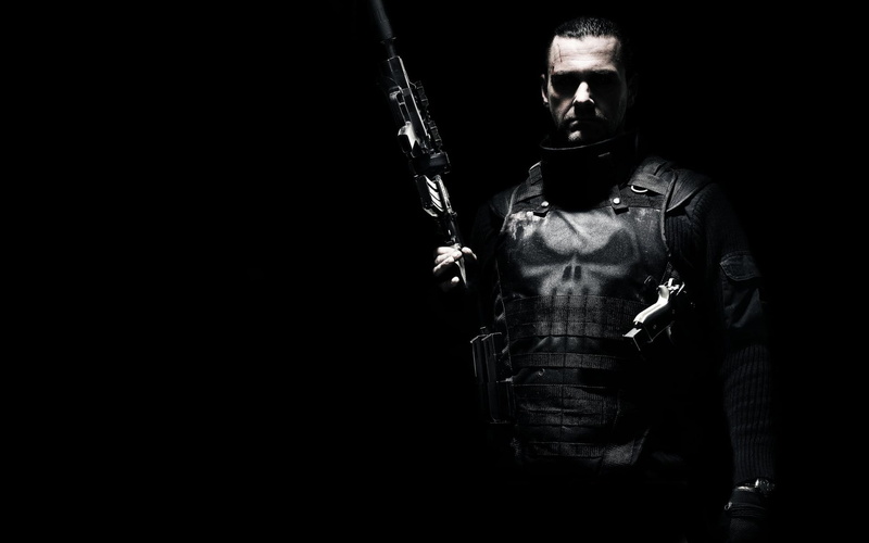copy space, black, black background, sleeved, Ray Stevenson, indoors, weapons, crime, sign, social issues, front view, men, armor, s, young adult, holding