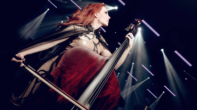 symphonic, metal, bass, heavy, power, 1080P, simone, epica, simons, violin