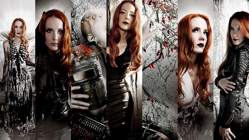 heavy, power, metal, 1080P, simons, epica, symphonic, simone