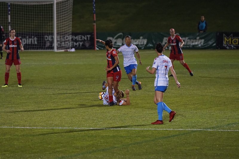 sports equipment, boyds, medium group of people, males, nwsl, childhood, ball, washington spirit, playing, soccer player, clothing, soccer ball, team sport