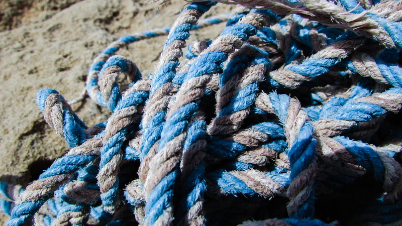 full frame, focus on foreground, old, textured, complexity, tangled, Waste, no people, discarded, beach, frayed, pattern, nautical vessel, Rope, day, harbor