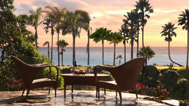 empty, swimming pool, cloud - sky, nature, sky, furniture, seat, sea, palms, chair, beauty in nature, no people, outdoors, water, garden, outdoor furniture