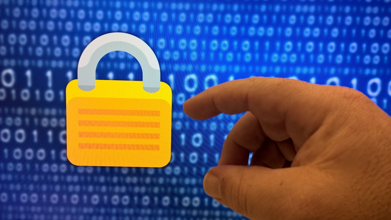 hand, computer, data, security, 2K, human hand, connection, password, it, finger, communication, protection, blue, security system, Computer, technology