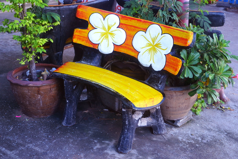 nature, vulnerability, destination, potted plant, outdoor, rest, brown, wood, space, leisure, seated, no people, inflorescence, flower, relaxation, relax