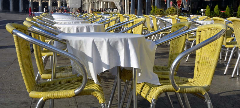 cafe, gray, out, drink, arrangement, no people, relaxation, chair, stack, metal, empty, eat, break, setting, in a row, gastronomy, garden chair, seat, click