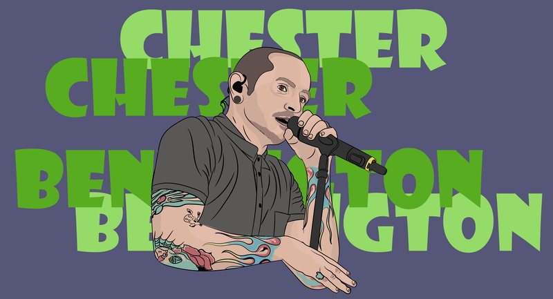 Chester Bennington, 8K, music, singer, Hollywood