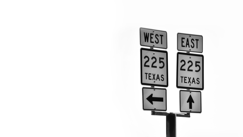 minute hand, clock, western script, technology, blacknwhite, studio shot, communication, cut out, texas city, close-up, sign, copy space, no people, travel