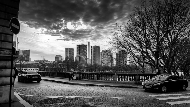 building exterior, no people, cars., run, bridge, black, skyscraper, cars, running, europe, tree, 4K, white, land vehicle, nature, architecture, cloud - sky