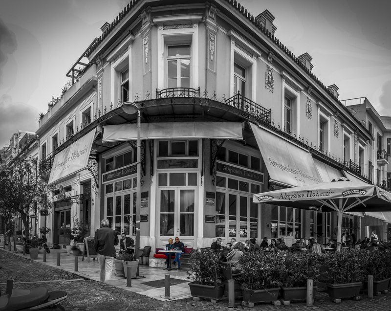 atmospheric, coffee, greece, 5K, architecture, Black and White, athens, morning, blacknwhite, artistic