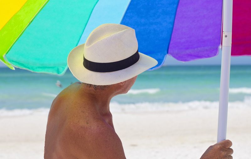 beach umbrella, water, relax, beach day, leisure, landscape, travel, summer, island, white, nature, scene, parasol, paradise, seaside, seascape, coastline