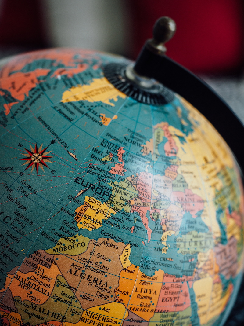 space, world map, communication, globe, antique, searching, 4K, blur, planet earth, close-up, physical geography, countries, guidance, map, indoors, globe - man made object