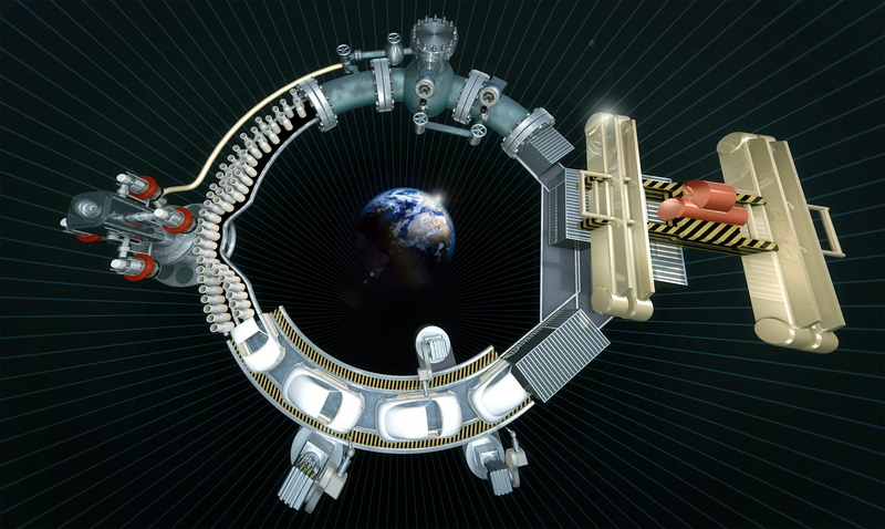 responsibility, high angle view, circuit, earth, relationships, world, globalization, musical instrument, station, space, energy consumption, indoors, shape
