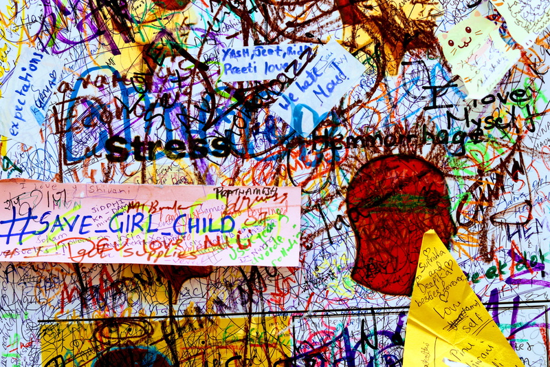 street, modern art, backgrounds, communication, wall, handwriting, representation, building exterior, mural, wall - building feature, multi colored, text